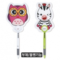 2색 캐릭터 PR펜 대 로고형