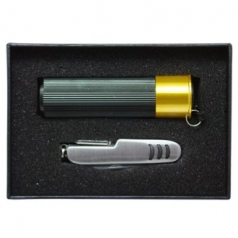 C.O.B LED 후레쉬 + 맥가이버 칼