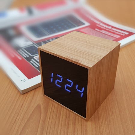 블랙액정 LED 디지털 탁상시계 #2