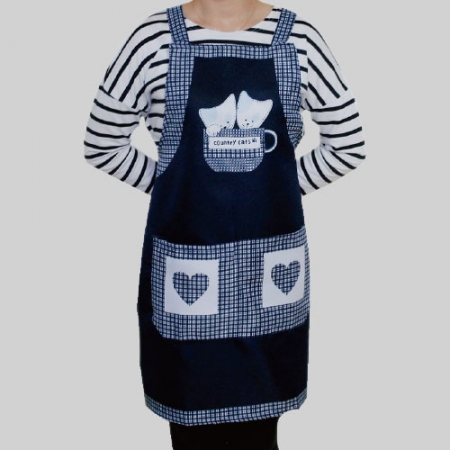 하트 앞치마, 캐릭터 앞치마, 곤색 앞치마 #2