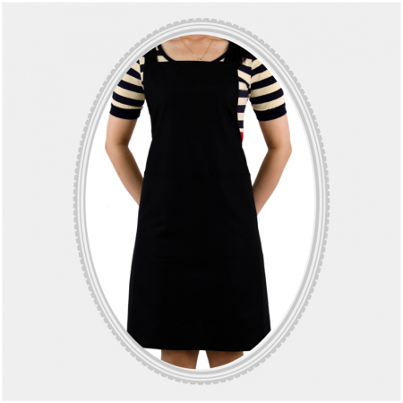 단색 앞치마, 주황색 앞치마, 노랑 앞치마, 검정 앞치마 #5