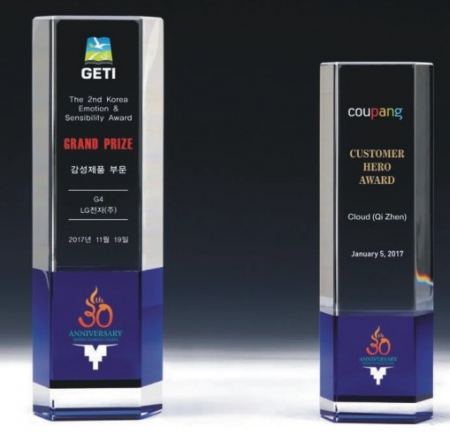 크리스탈 상패 3273 #2