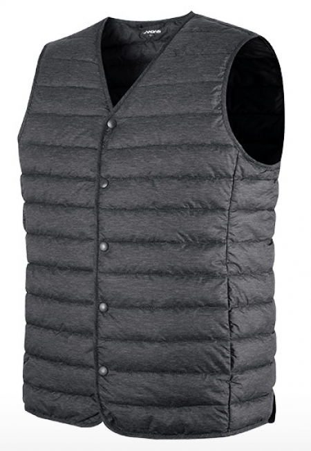 브이넥 경량 패딩 조끼 LD90W #3