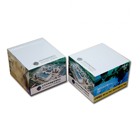 큐브형 측면전사 점착메모지 (70x70 500매) #2