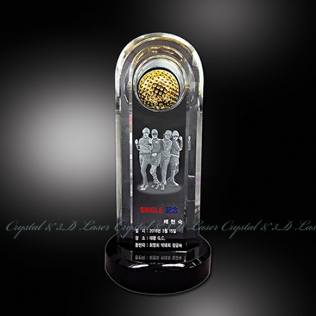 고급 크리스탈 트로피 HN B- 1509 #2