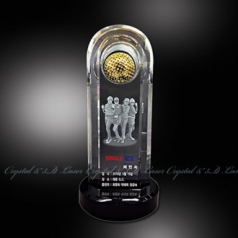 고급 크리스탈 트로피 HN B- 1509