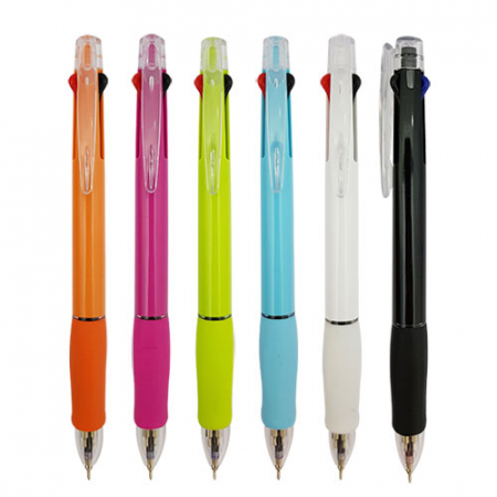 에티켓 니들 3색 볼펜 불투명 // 국산 // 초저점도 #2