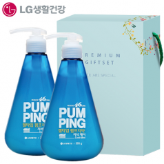 LG생활건강 페리오 46CM 펌핑치약 285g x 2P [101-209066]