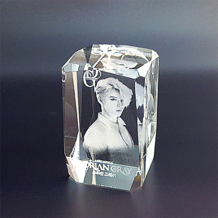 문진 크리스탈 상패 HN 3533 #3