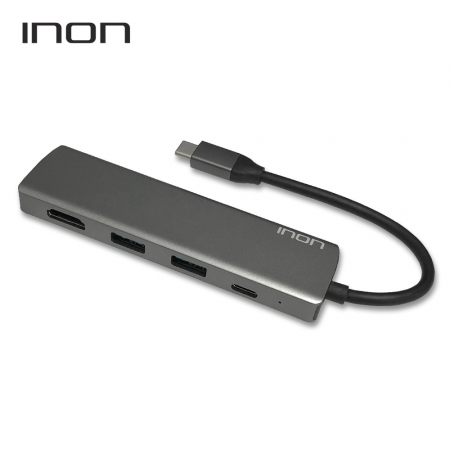 아이논 USB C타입 to 3.0 4포트 with HDMI 허브 IN- UH110 C #3