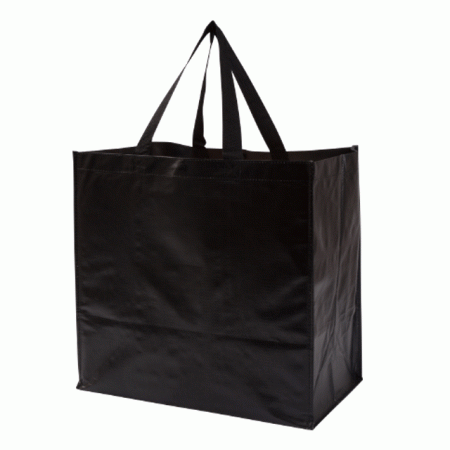 [시장가방] 에코사랑 타포린백- 블랙 #2