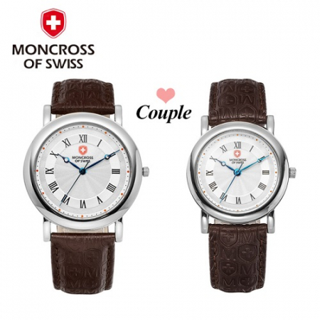 몽크로스 시계 손목시계 MS1731 화이트 남 / 여 #2