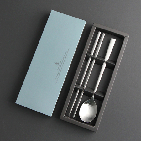 찰리 실버 1인 수저세트 304스텐 국내생산 #2