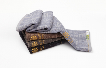 VC 한글 훈민정음 뱀부얀 타올 40x80cm #3