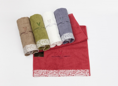 발렌티노크리스티 PAisley 페이즐리 최고급 타올 40x80cm #3