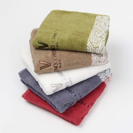 발렌티노크리스티 PAisley 페이즐리 최고급 타올 40x80cm #2