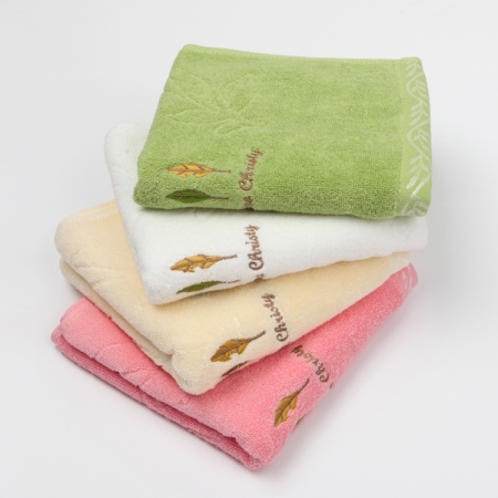 발렌티노크리스티 나뭇잎 타올(로얄 내츄럴) 40x80cm #2