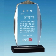 크리스탈 상패 / SD11) 197- 9