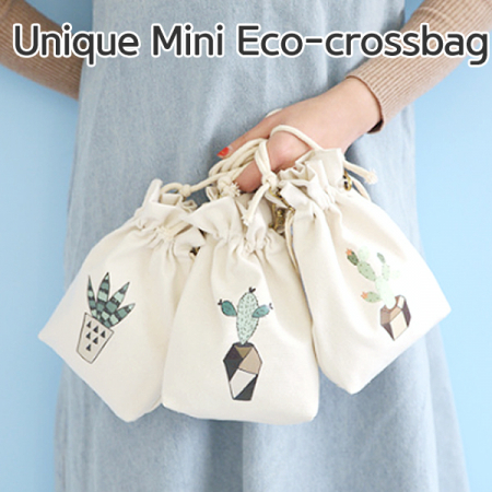 유니크 미니 에코 크로스백 가방 #2
