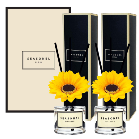시즈넬 플라워 디퓨저 50ml 해바라기x2 #2