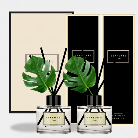 시즈넬 플라워 디퓨저 120ml 몬스테라 x2 #2