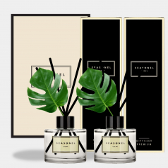 시즈넬 플라워 디퓨저 120ml 몬스테라 x2