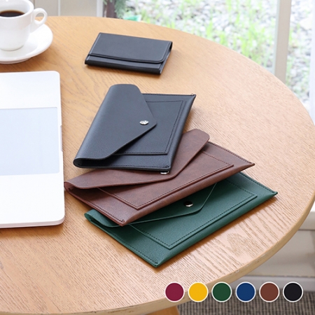 클래식 레더 트래블파우치, 유니크 다용도파우치 180mmx110mm #6