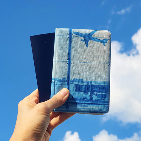 풀컬러 인조가죽 여권지갑 #7