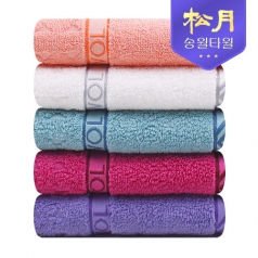 [송월타올]베이직 에스닉40 타올 140g