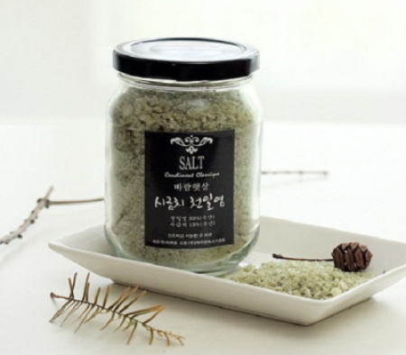프리미엄 시금치 천일염 유리병 320ml #2