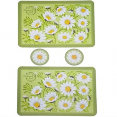 국산 정품 모던 식탁매트 세트 매트2+컵받침2