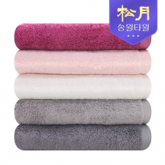 [송월타올] 솔리드 뱀부얀 타올 210g