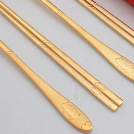 스마일 황금돼지 수저 선물세트 #4