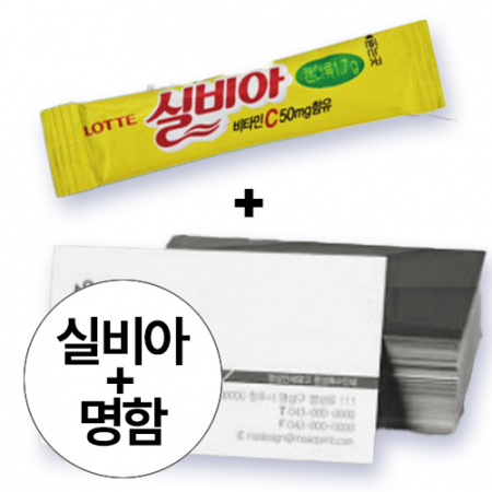 실비아 홍보명함 #2