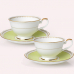 작은이미지: [한국 도자기] 애플그린 커피잔 세트 #2