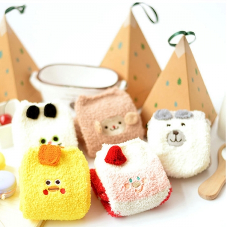 겨울 극세사 캐릭터 매직 수면양말 #2