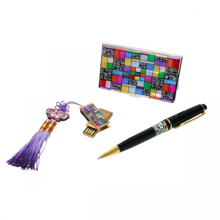 자개 USB 금장 3종 세트 훈민 조각보 8G #2