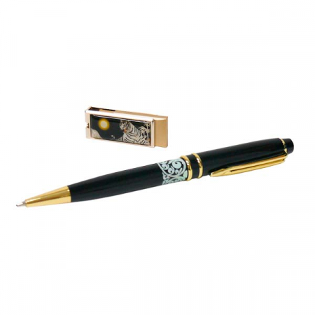 자개 USB 금장 2종 세트 백호 8G #2