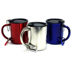 스텐 컬러 유광 등산컵