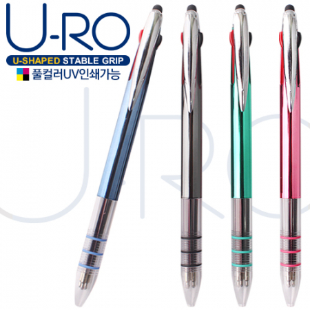 유로3색 3링터치펜 UV 독일잉크 //컬러인쇄 가능 #3