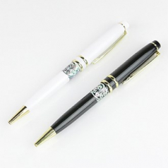 나빌레라 금장 자개띠 볼펜