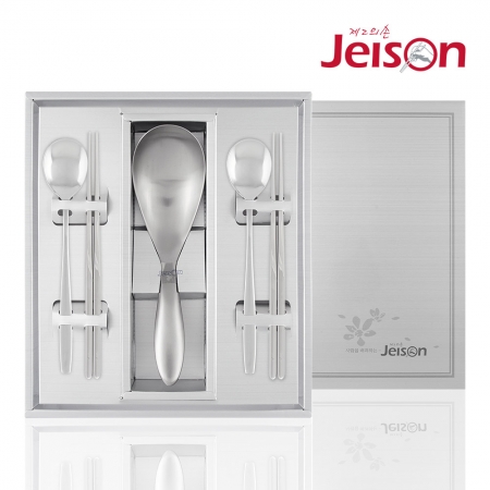 [제이손] 퍼주박 다용도 국자& 2인 고급 수저세트 (PMS5) #2