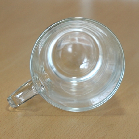 유니온 손잡이 유리 머그잔 #5