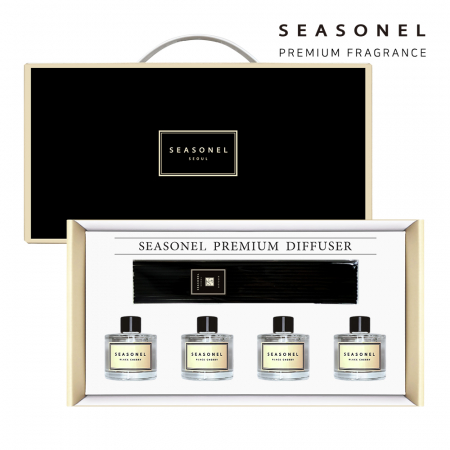 시즈넬 사계절 선물세트 디퓨저 50ml x4플레인 #2