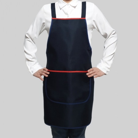 곤색A 방수 앞치마 (폴리) #2