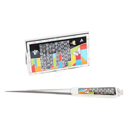 자개 명함편지칼 세트 훈민정음 외 4종 #2