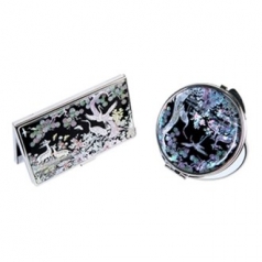 자개 명함 손거울 세트 사슴송학 외 8종