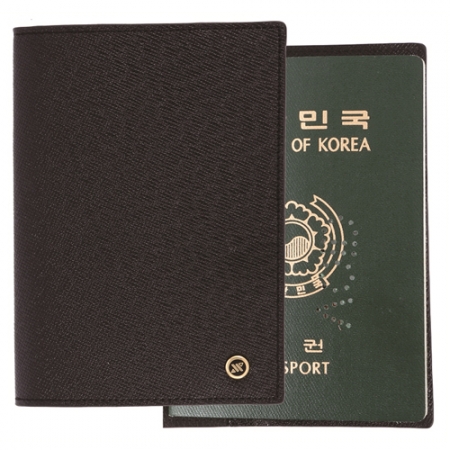 출장준비물  심플한 소가죽 여권지갑 블랙 #2