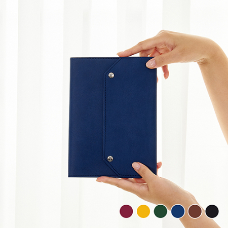 Classic Leather A5 메모패드 날개형 +볼펜세트 #7