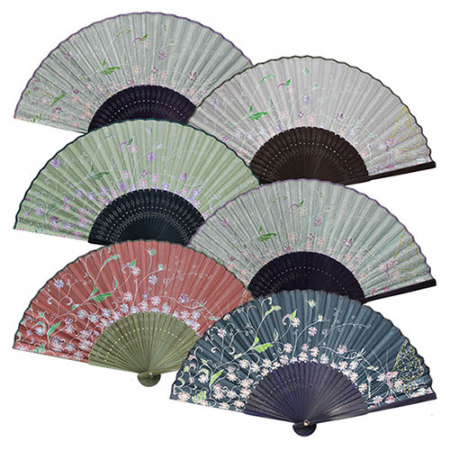 코스모스포리 전통부채 #3